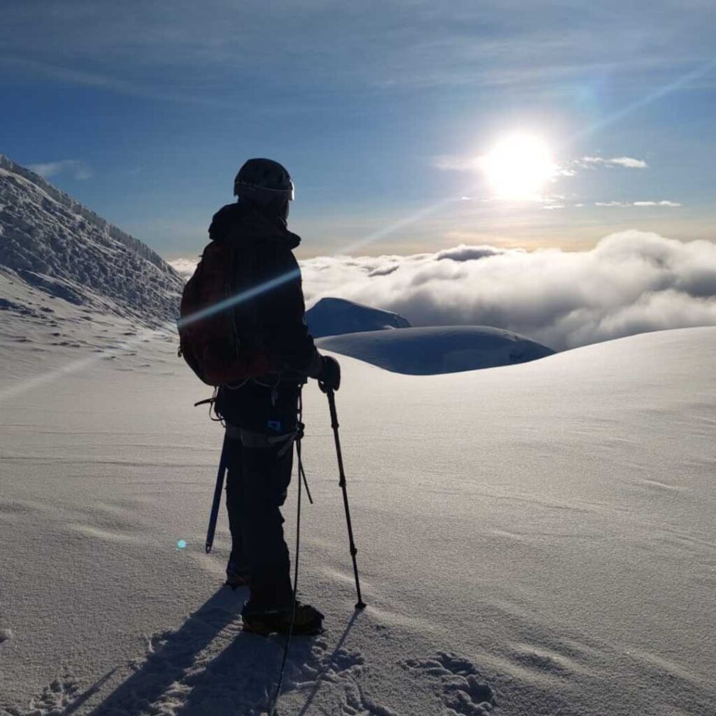 Ecuador volcano climbing