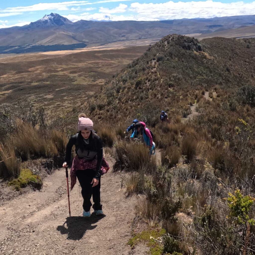 Iliniza Norte, Carihuairazo o el Cotopaxi.