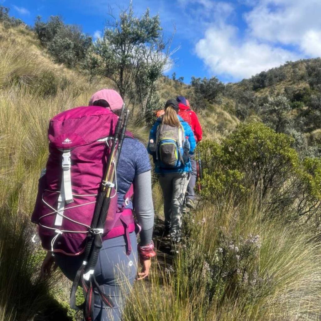 Parque Nacional Cotopaxi, el Rumiñahui Central