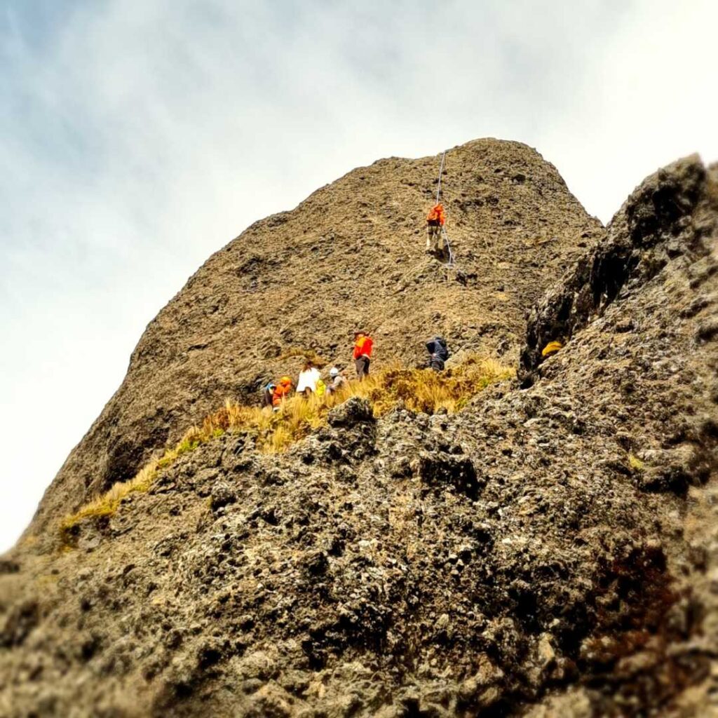Hiking near Quito