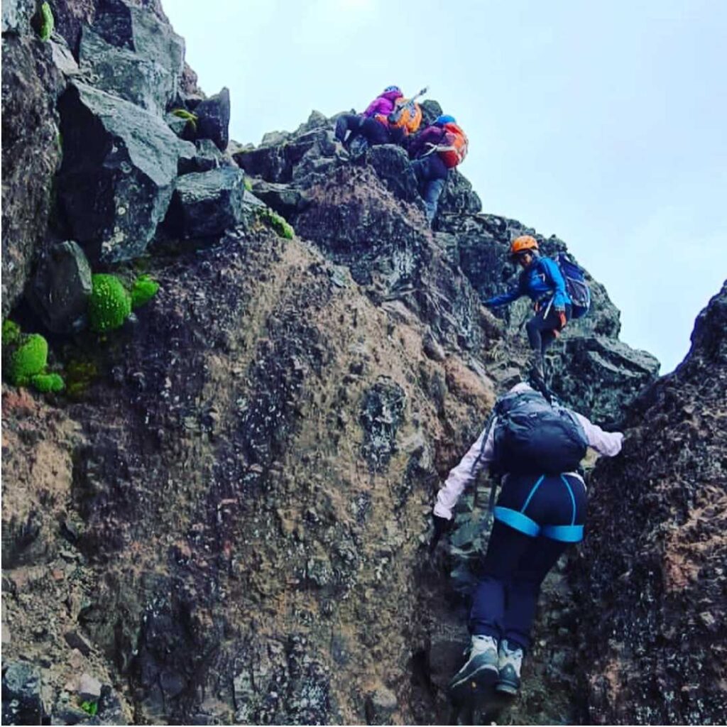 Rumiñahui South trekking